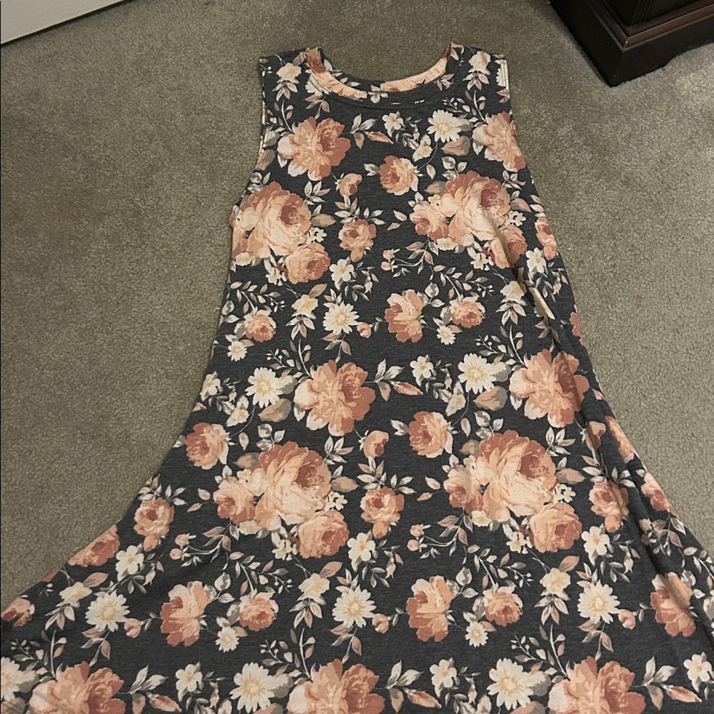 Floral Sleeveless Dress